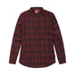 Women's Denver Plaid Shirt, Port