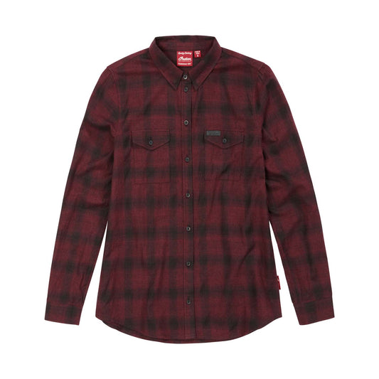 Women's Denver Plaid Shirt, Port