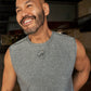 Men's Athlete Tank, Gray