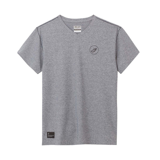 Men's V-Neck Athlete T-Shirt, Gray
