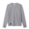 Men's Long Sleeve Thumbhole Athlete T-Shirt, Gray