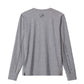 Men's Long Sleeve Thumbhole Athlete T-Shirt, Gray