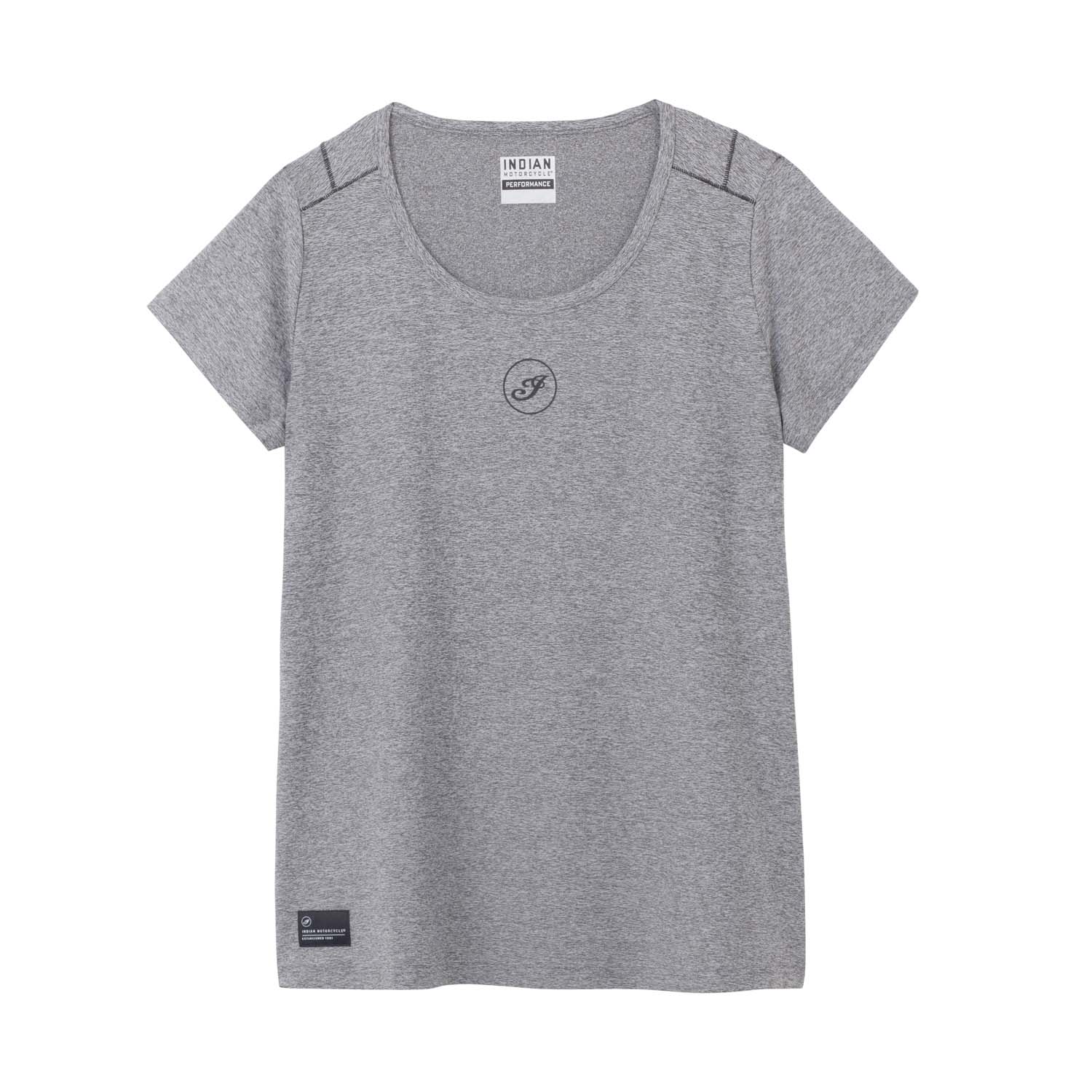 Women's Fluid Athlete T-Shirt, Gray