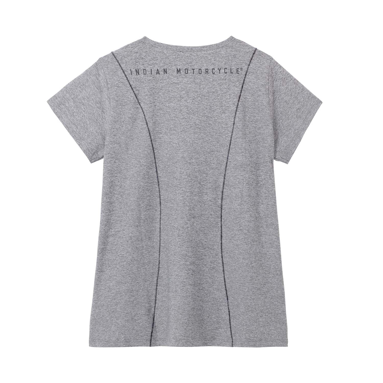 Women's Fluid Athlete T-Shirt, Gray