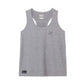 Women's Racerback Athlete Tank, Gray
