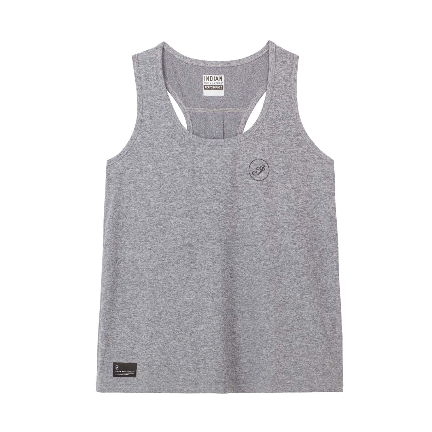Women's Racerback Athlete Tank, Gray