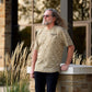 Men's Stencil Block Icon T-Shirt, Khaki