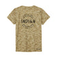 Women's Stencil Block Icon T-Shirt, Khaki