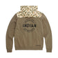 Women's Stencil Block Icon Hoodie, Khaki