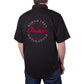 Men's Short-Sleeve Casual Shirt, Black