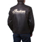 Men's Leather Classic Riding Jacket with Removable Lining, Dark Brown