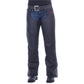 Women's Traditional Leather Chaps, Black