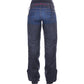 Women's Traditional Leather Chaps, Black