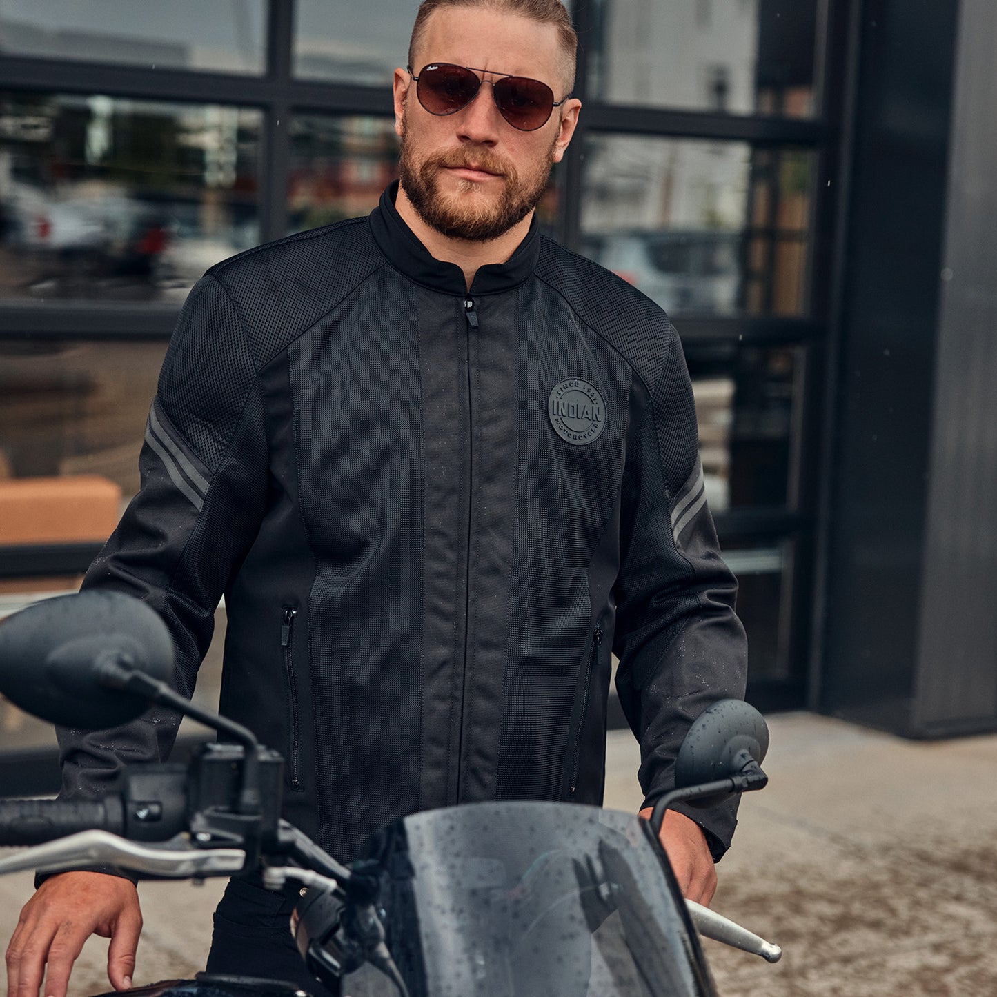 Men's San Pedro Mesh Jacket, Black