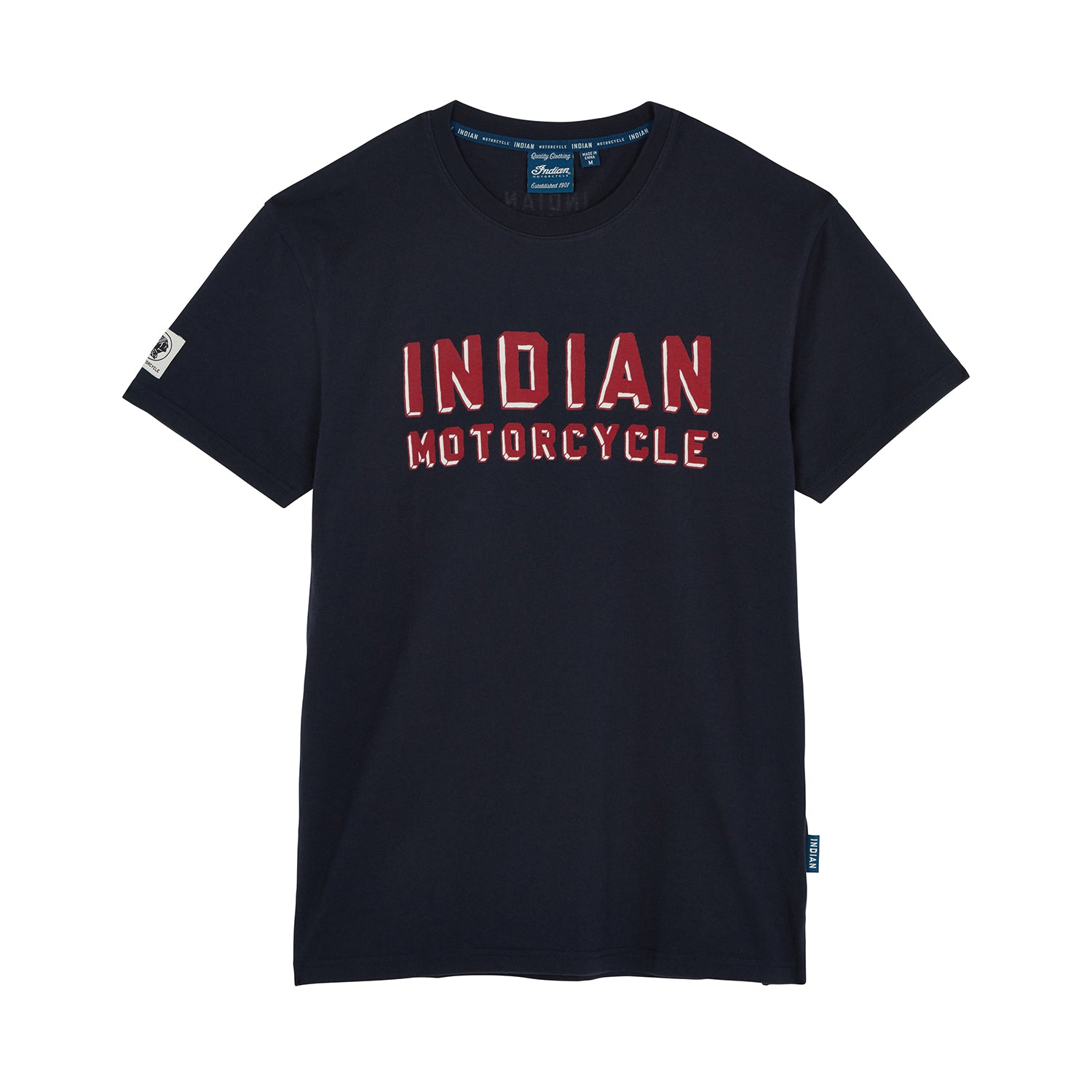 Men's Shadow Block Logo T-Shirt, Navy