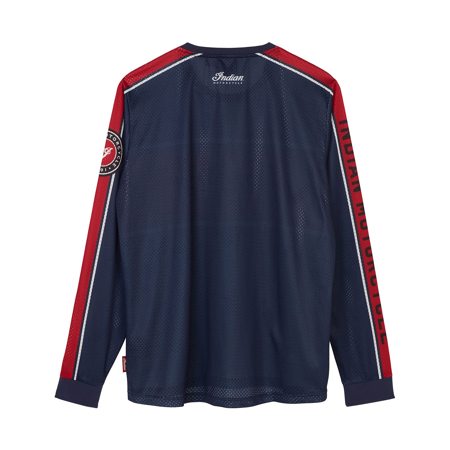 Men's Script Performance Long Sleeve T-Shirt, Navy