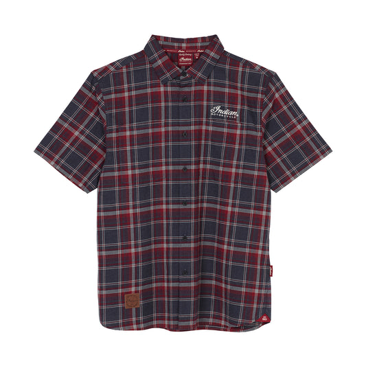 Men's Springfield Plaid Shirt, Navy