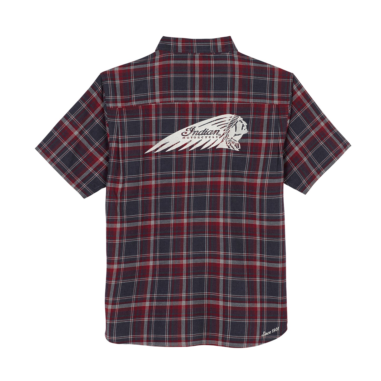 Men's Springfield Plaid Shirt, Navy