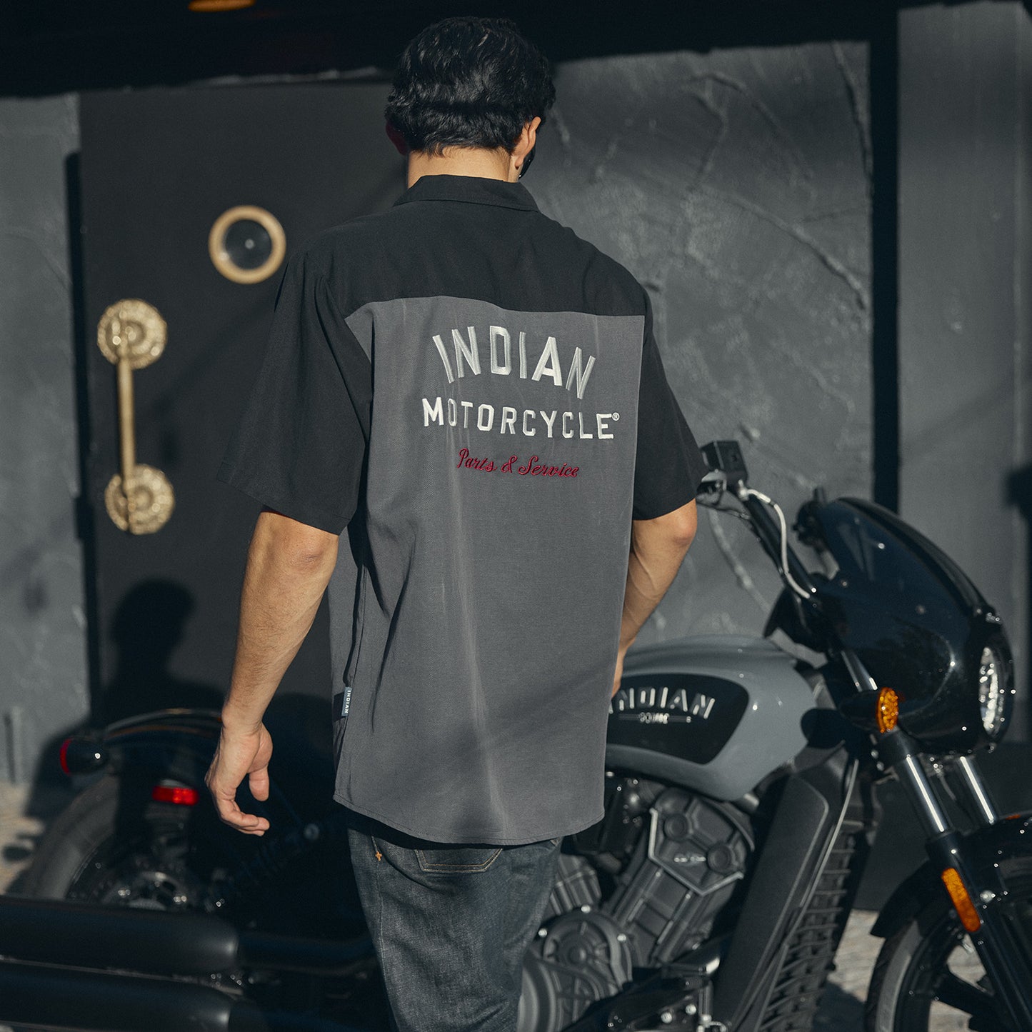 Men's Garage Shirt, Gray
