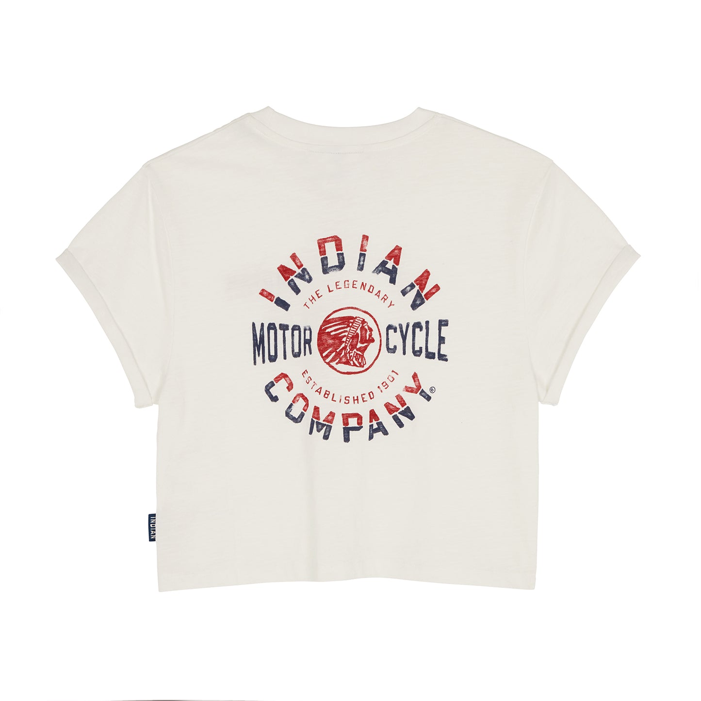 Women's Cropped Legendary Pocket T-Shirt, White