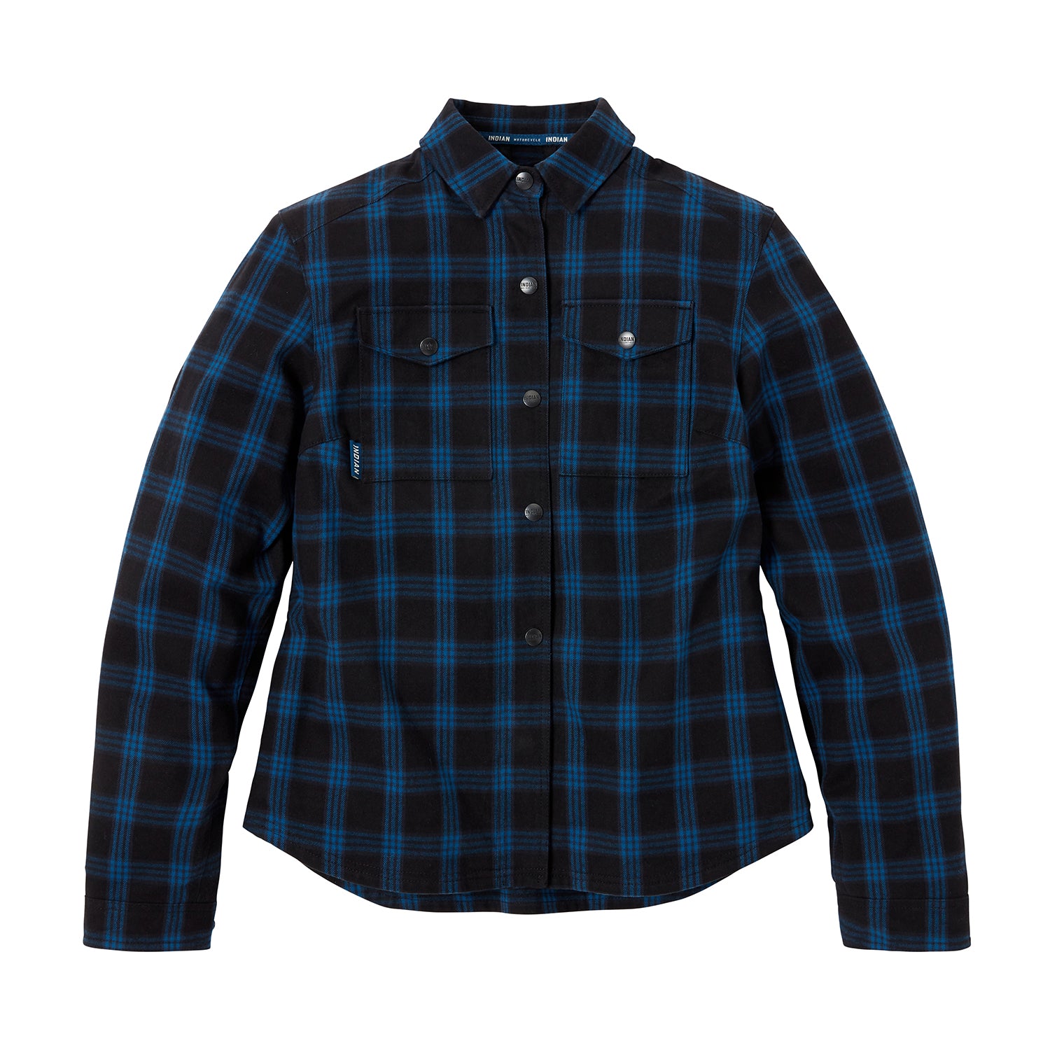 Women's Canyon Plaid Overshirt, Blue
