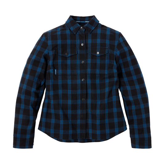 Women's Canyon Plaid Overshirt, Blue