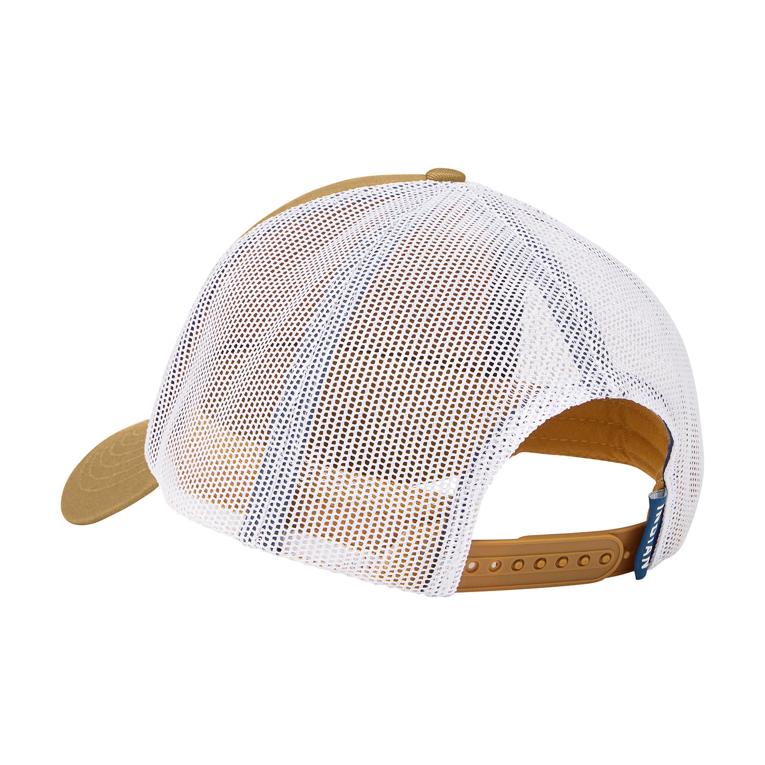 Felt Patch Trucker Cap, Brown