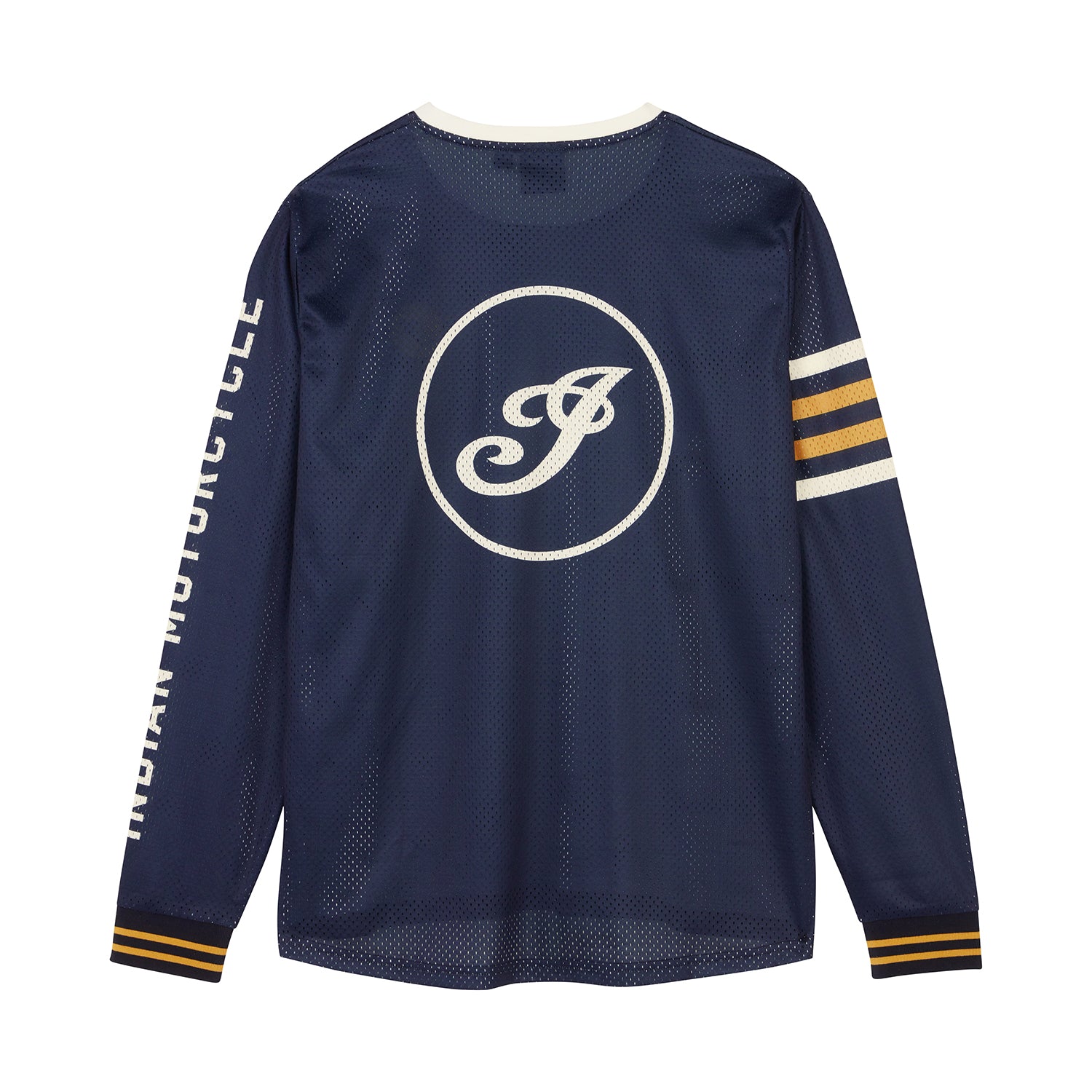 Men's Vintage Speedway Long Sleeve Jersey, Navy