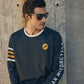 Men's Vintage Speedway Long Sleeve Jersey, Navy