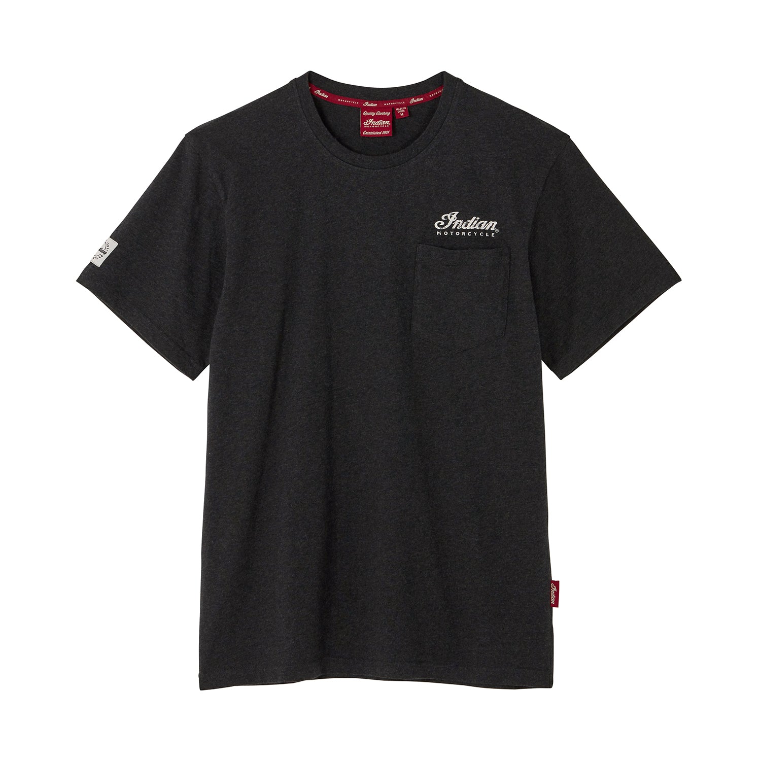 Men's Logo Headdress Pocket T-Shirt, Black