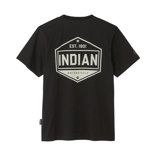 Men's Hexagon Graphic T-Shirt, Black