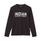Men's Chainstitch Embroidery Longsleeve T-Shirt, Black