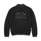 Men's Knitted Embroidered Logo Top, Black