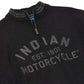 Men's Knitted Embroidered Logo Top, Black