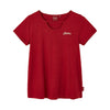 Women's USA Flag Logo T-Shirt, Red