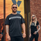 Men's Block Panel Athlete T-Shirt, Black
