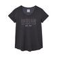 Women's Outline Logo Athlete T-Shirt, Gray