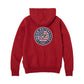 Women's USA Flag Hoodie, Red