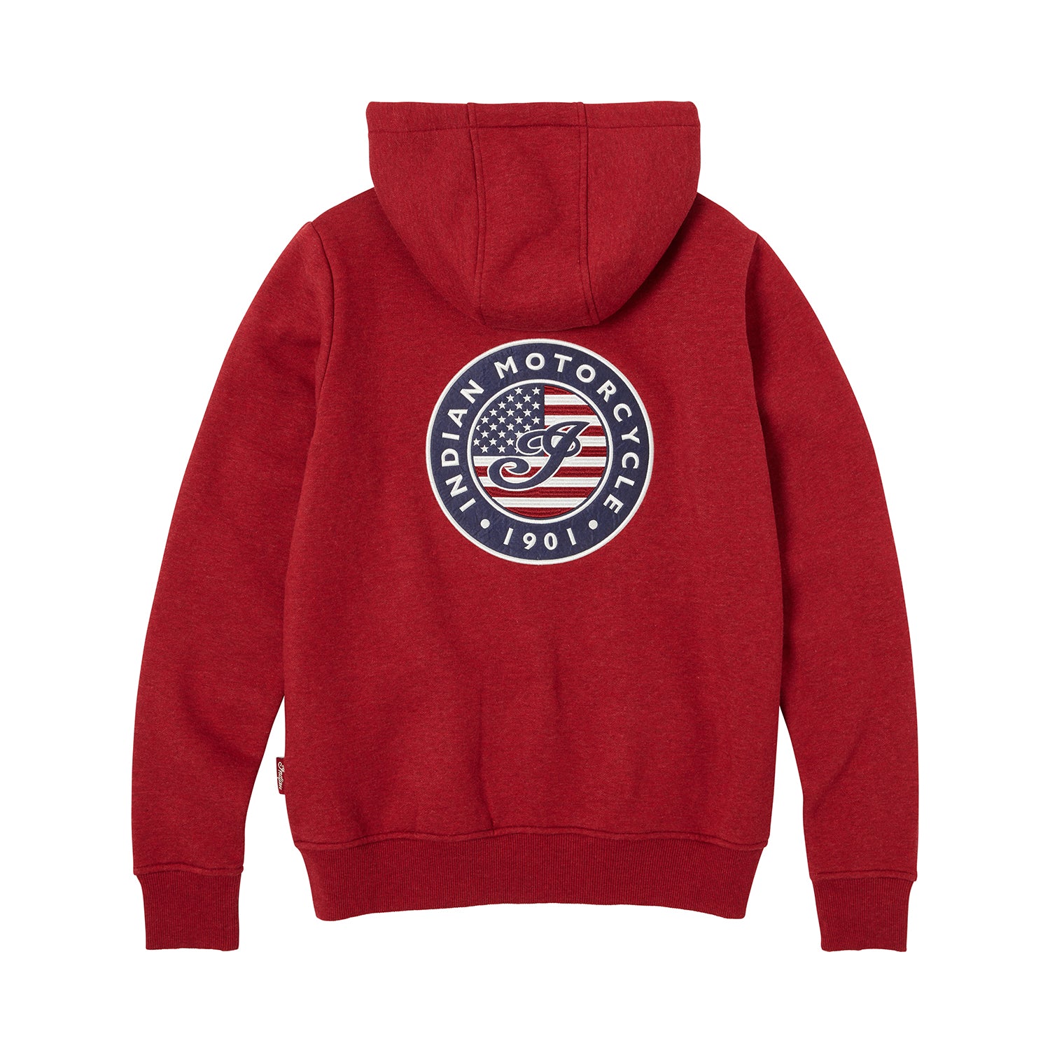 Women's USA Flag Hoodie, Red