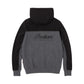 Women's Colorblock Script Hoodie, Gray
