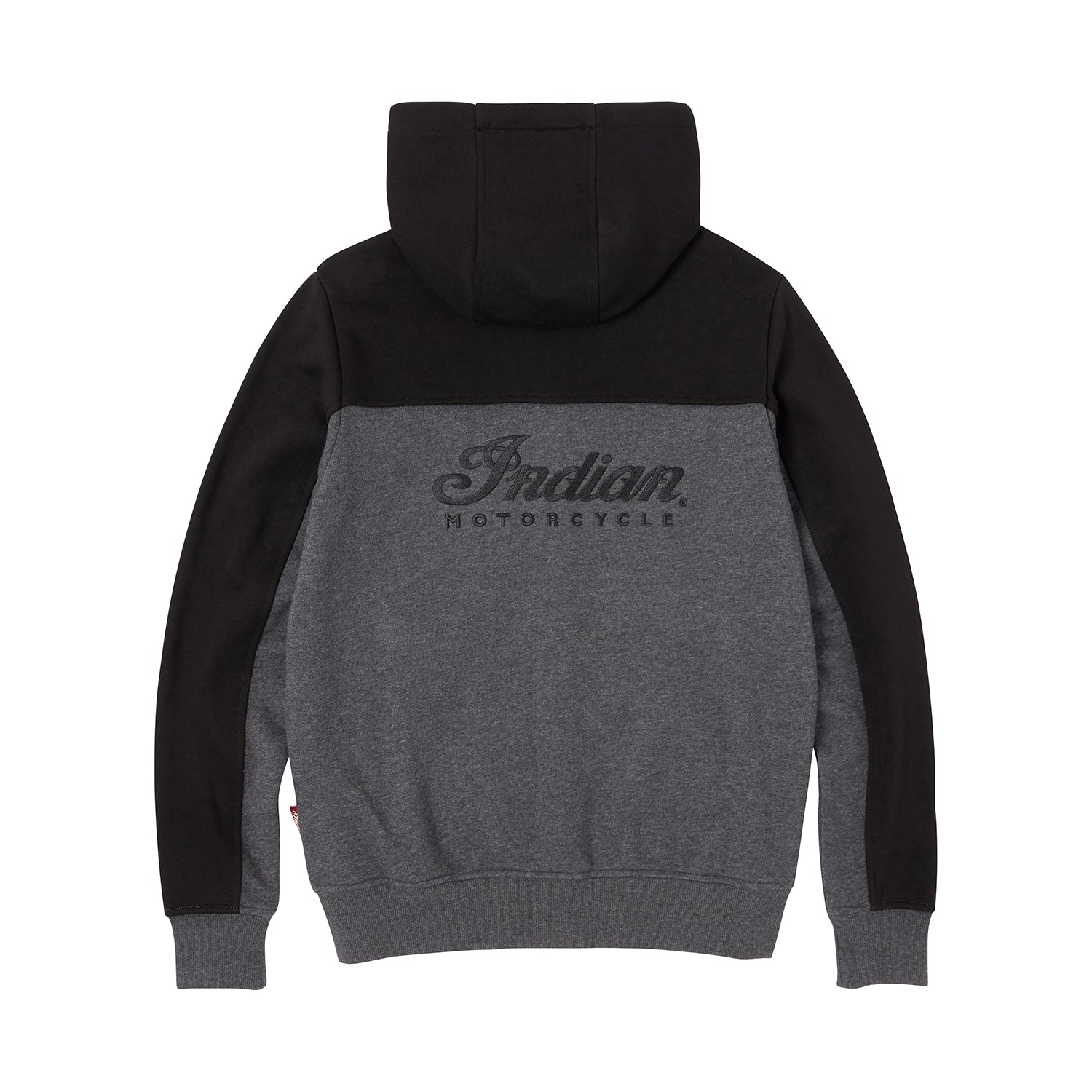 Women's Colorblock Script Hoodie, Gray