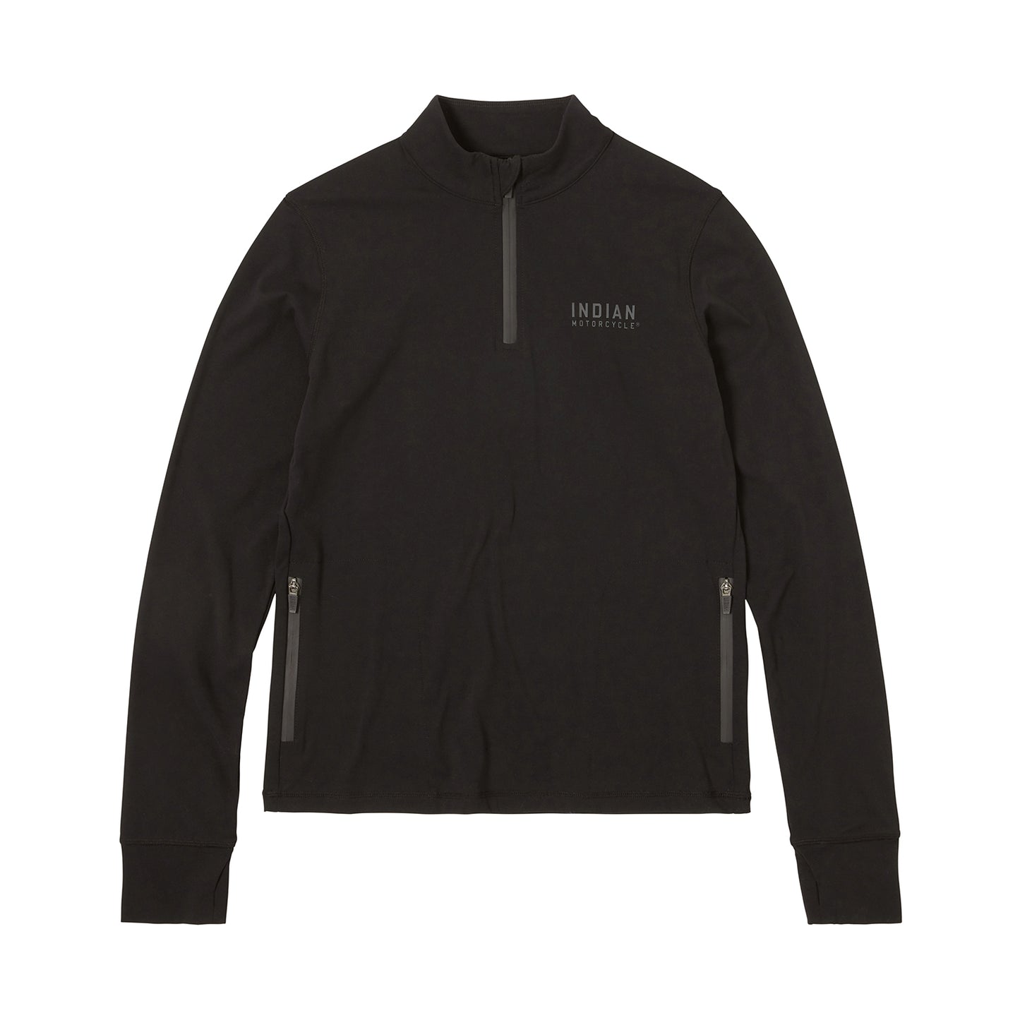 Women's Quarter Zip Performance Top, Black