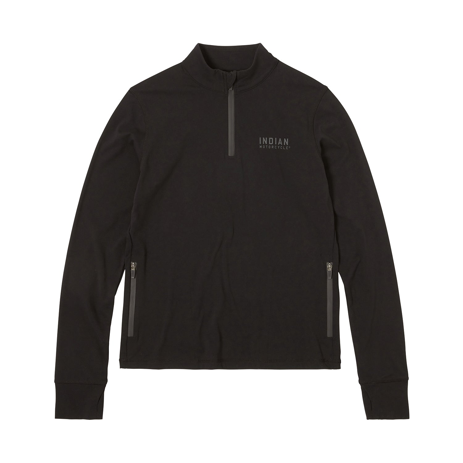 Women's Quarter Zip Performance Top, Black