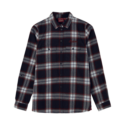 Women's Memphis Plaid Shirt, Red