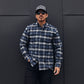 Men's Bolton Plaid Shirt, Navy