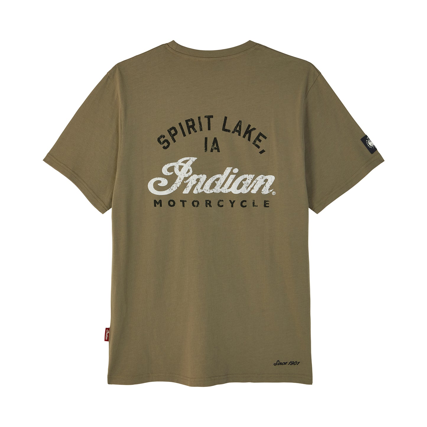 Men's Spirit Lake IA Pocket T-Shirt, Green