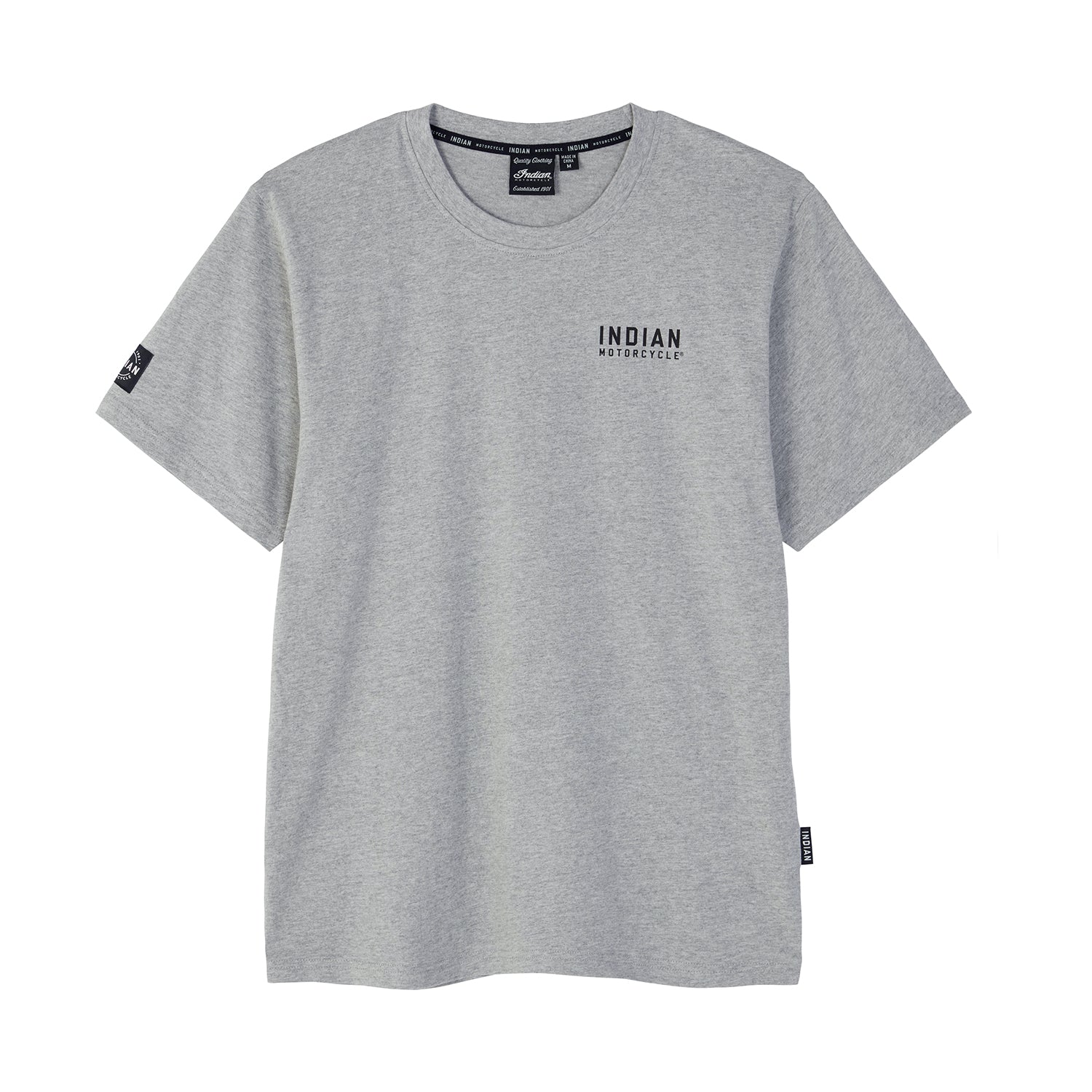 Men's Triangle Sign Printed T-Shirt, Gray