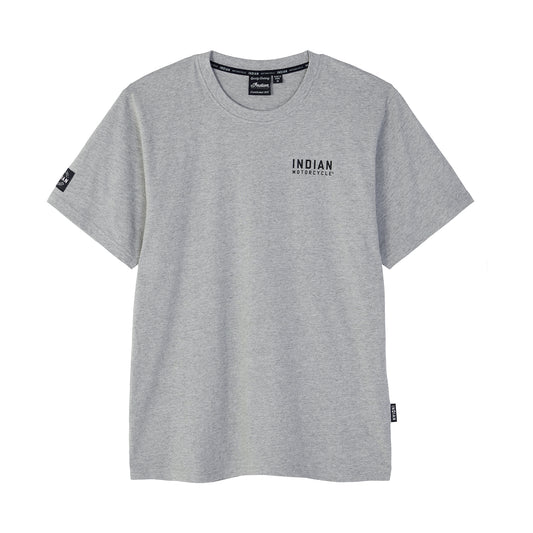 Men's Triangle Sign Printed T-Shirt, Gray