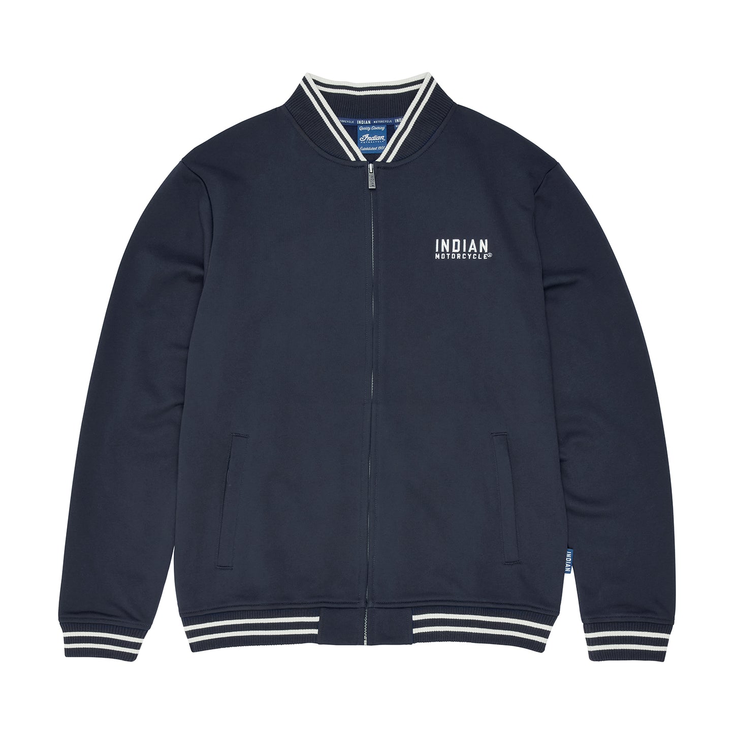 Men's Embroidered Parts & Service Bomber, Navy