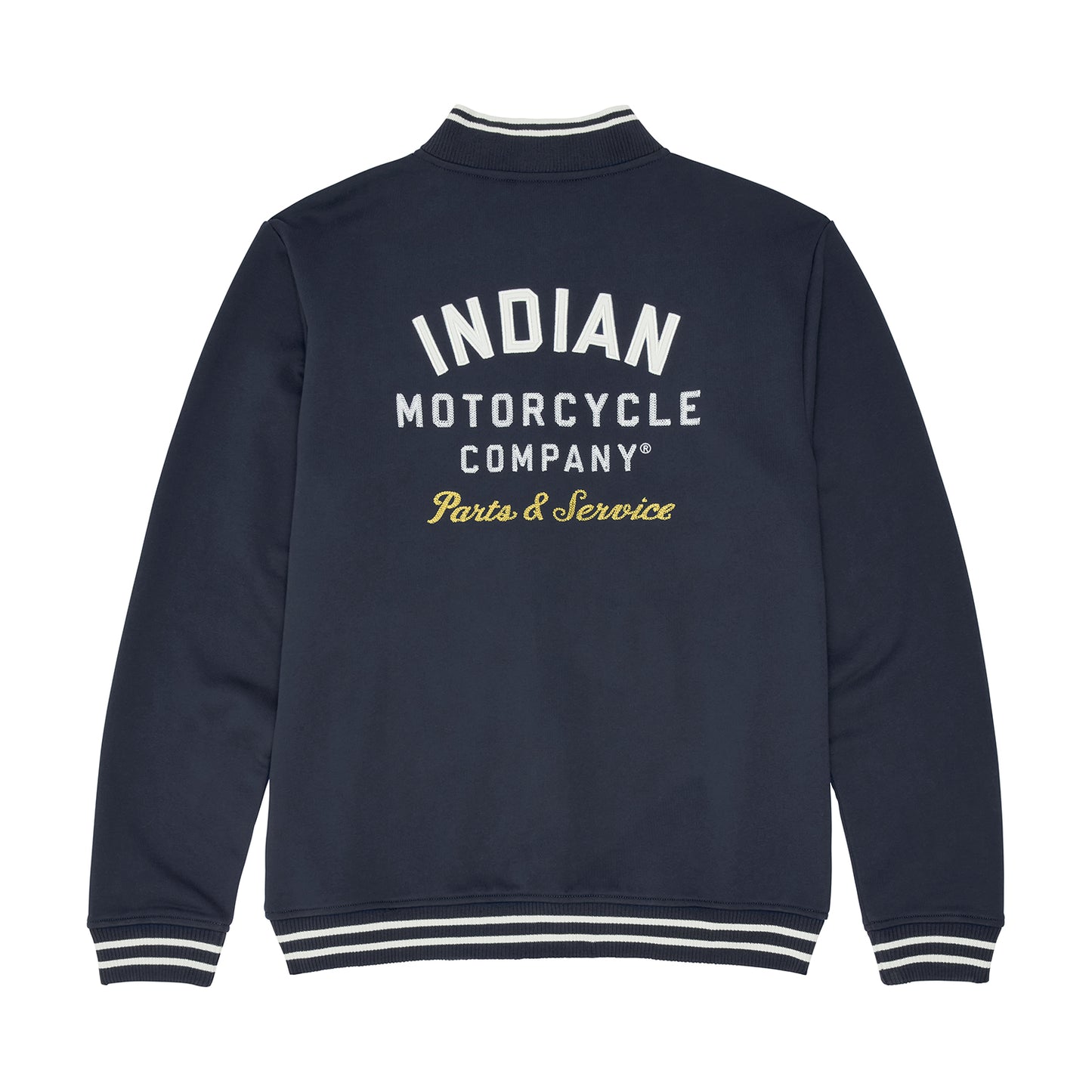 Men's Embroidered Parts & Service Bomber, Navy